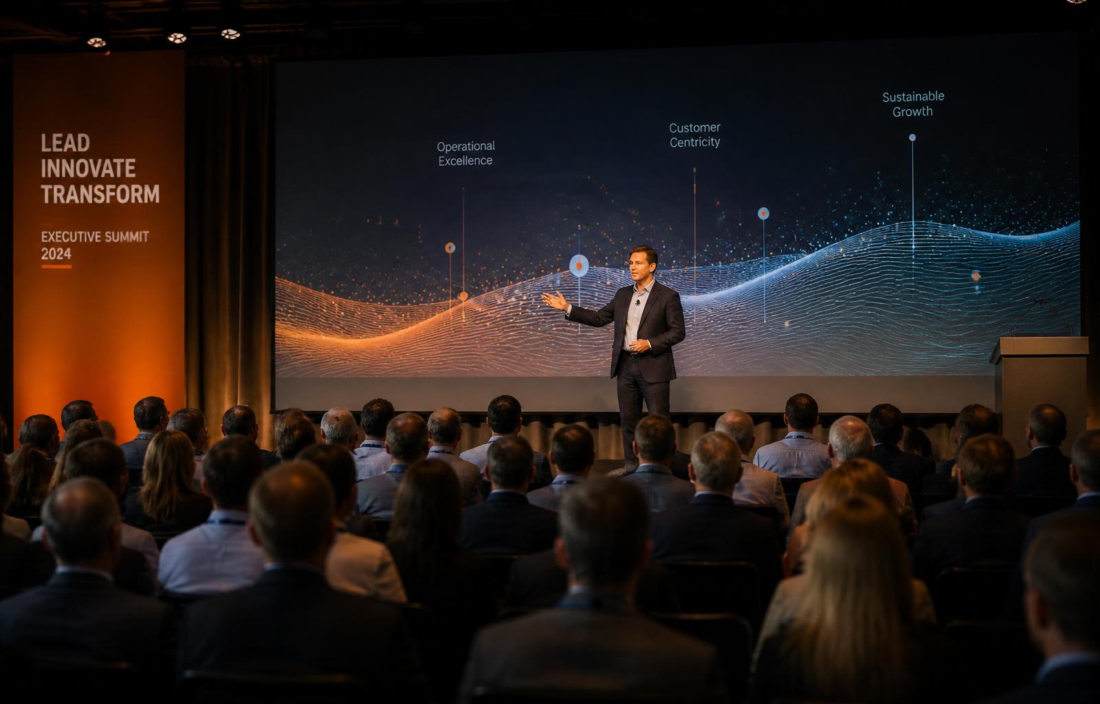 Executive keynote stage